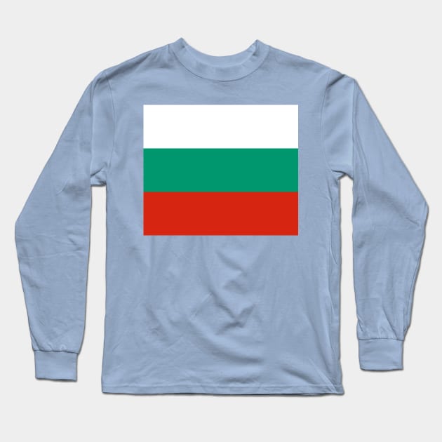 Bulgaria flag Long Sleeve T-Shirt by flag for all